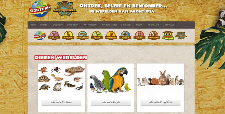 Avonturia Online Dieren Catalogus